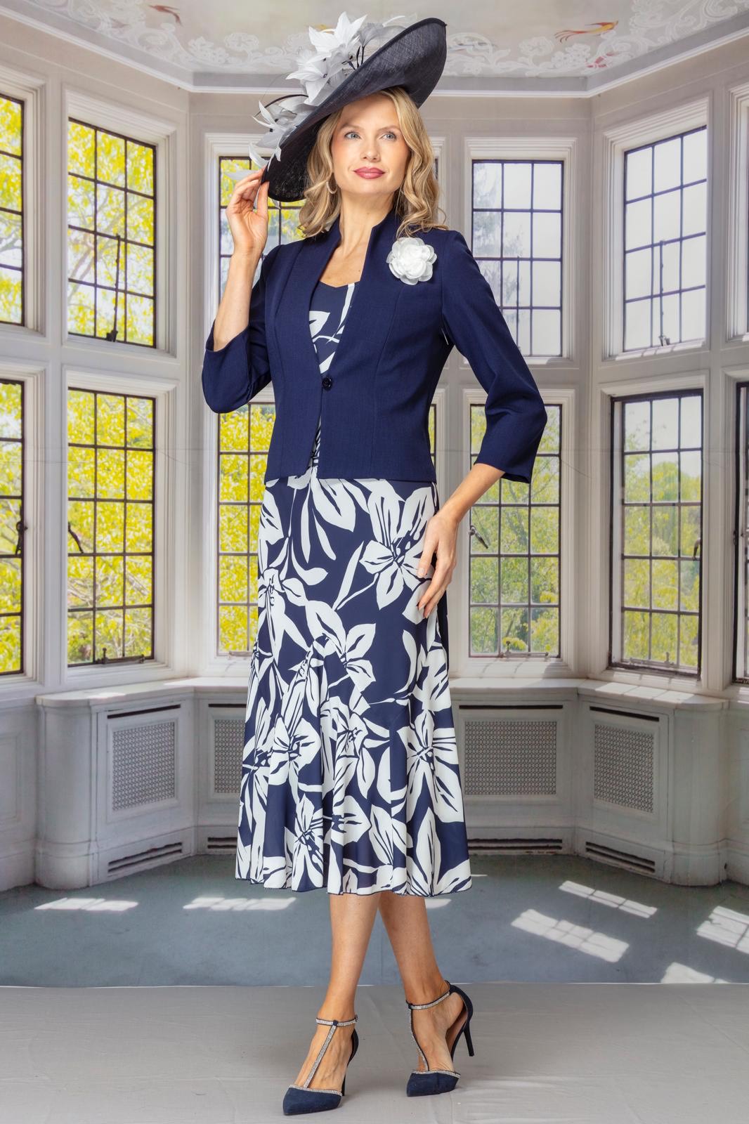 Glitz Navy Cream 1596 1436 Royal Blue